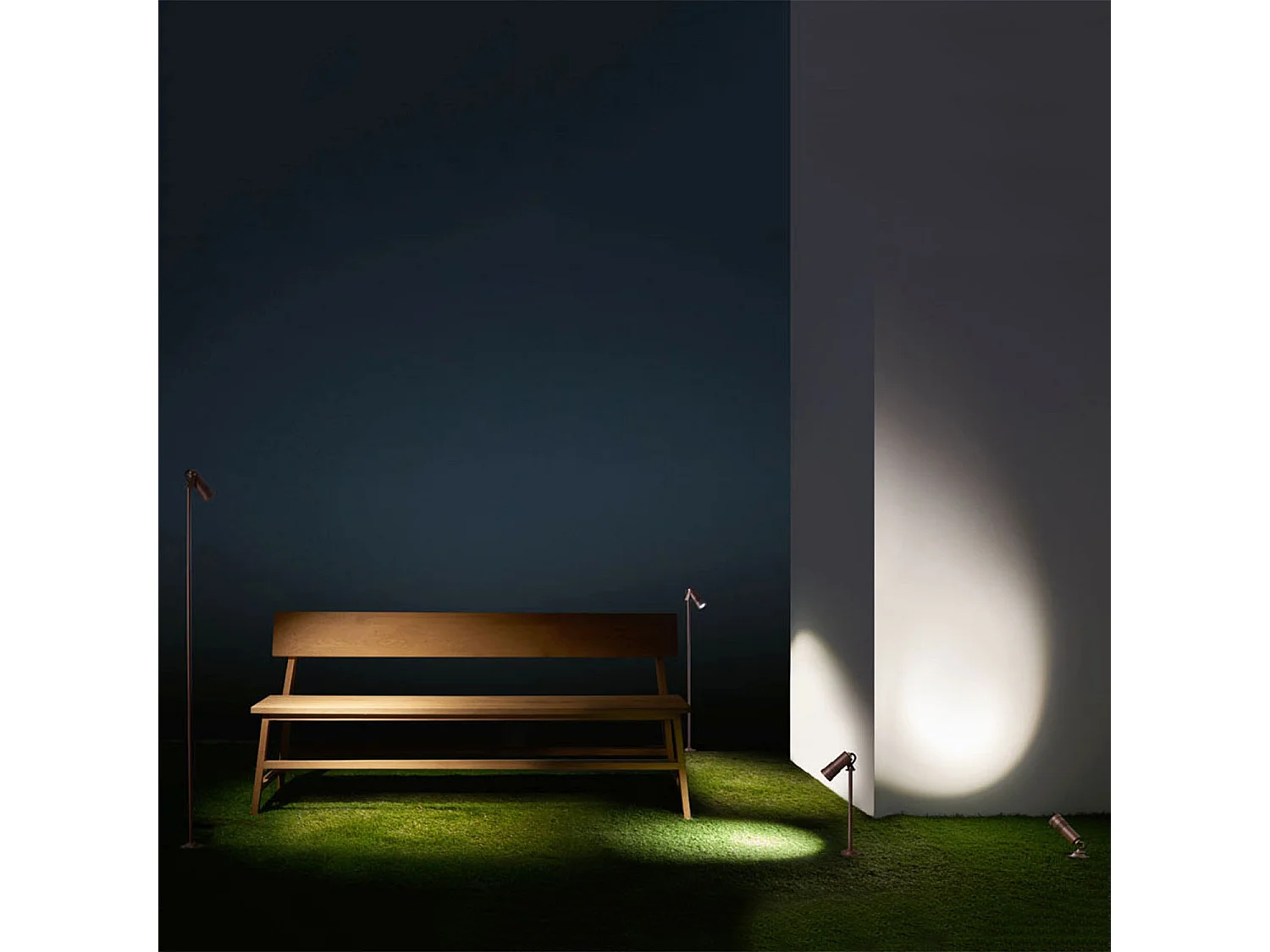 Projecteur LED Micro 6W COB IP65 Marron LEDS-C4 05-9988-J6-CL  Blanc Chaud 2700K - 3200K