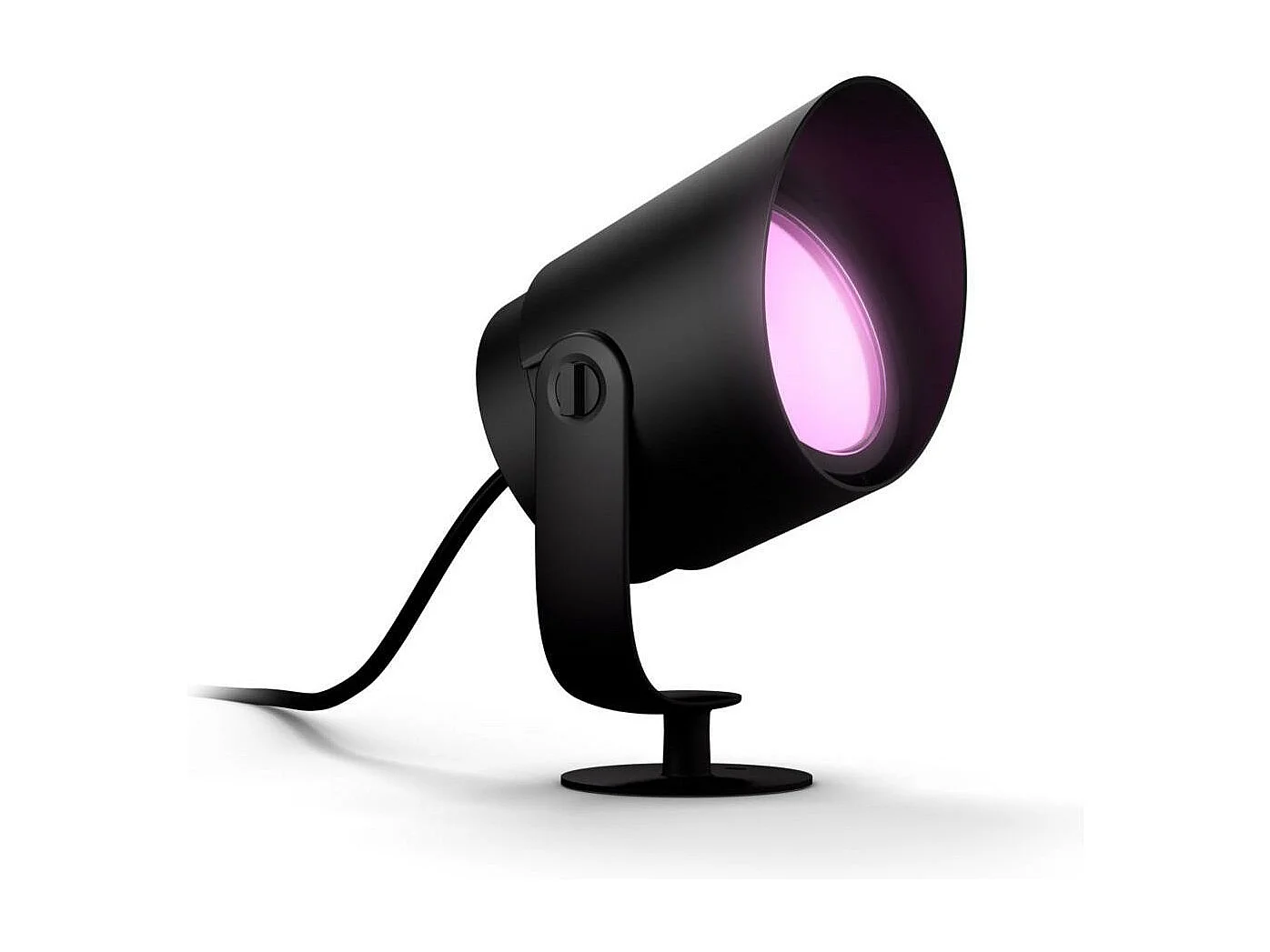 Spot Extérieur LED 8W 24VDC sur Piquet White Color Lily XL  Hue  RGBW