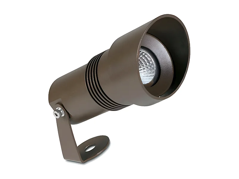 Projecteur LED 3W COB IP65 Marron LEDS-C4 05-9881-J6-CL  Blanc Chaud 2700K - 3200K