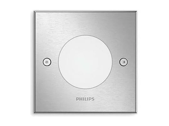 Spot Extérieur LED 3W Crust  Encastrable au Sol LED Argent