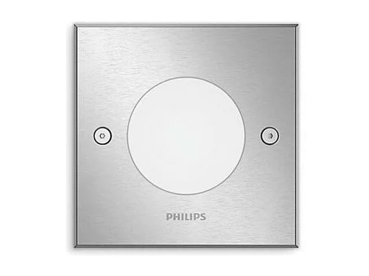 Spot Extérieur LED 3W Crust  Encastrable au Sol LED Argent