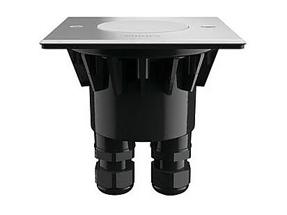 Spot Extérieur LED 3W Crust  Encastrable au Sol LED Argent