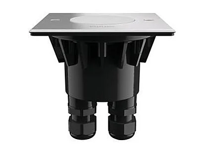 Spot Extérieur LED 3W Crust  Encastrable au Sol LED Argent