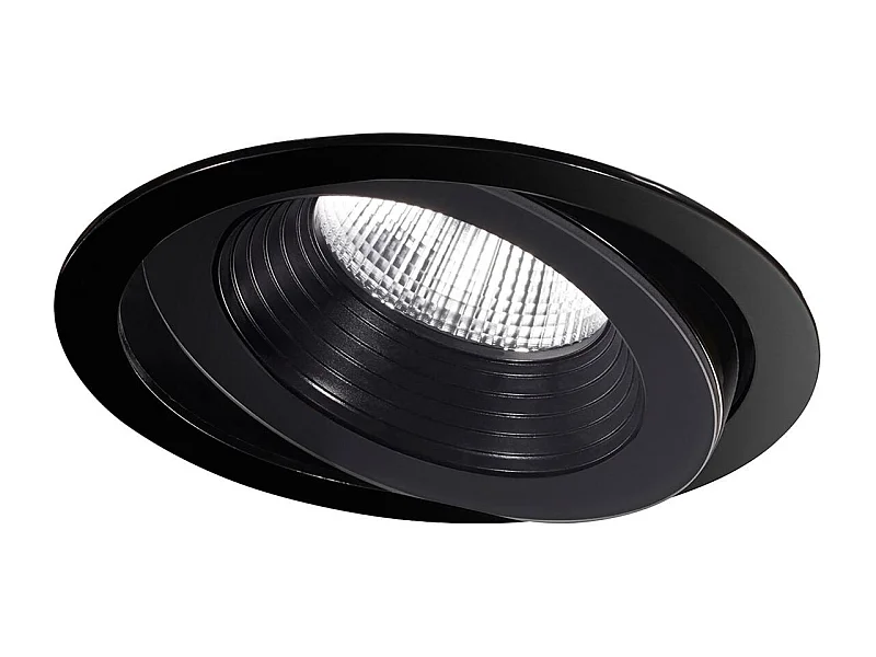 Downlight LED Réglable Dako 6.4W IP65 LEDS-C4 15-E104-05-CL Noir  3000K