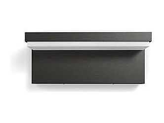 Applique da Parete LED 2x4.5W Per Esterni Bustan Antracite