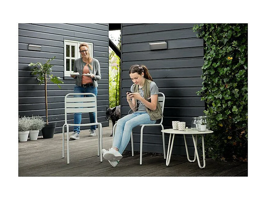 Applique da Parete LED 2x4.5W Per Esterni Bustan Antracite