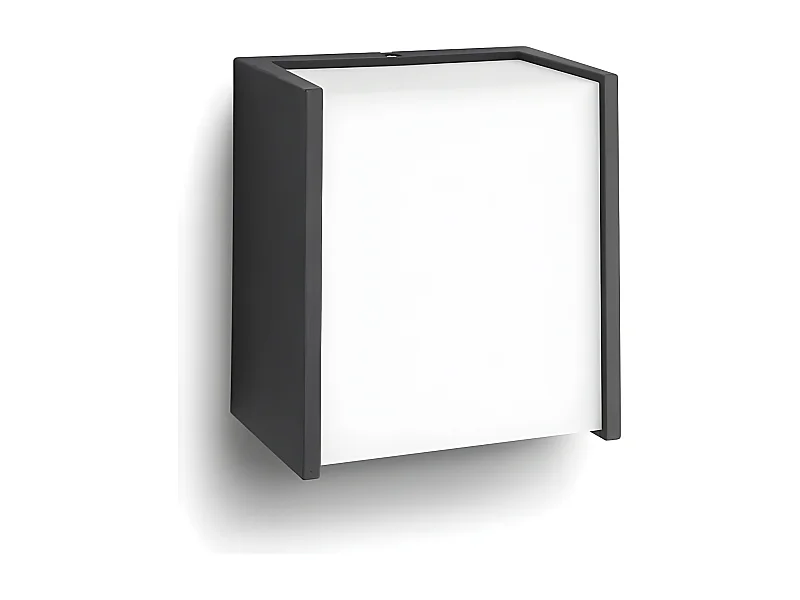 Aplique de Pared Exterior LED 3W Macaw Negro