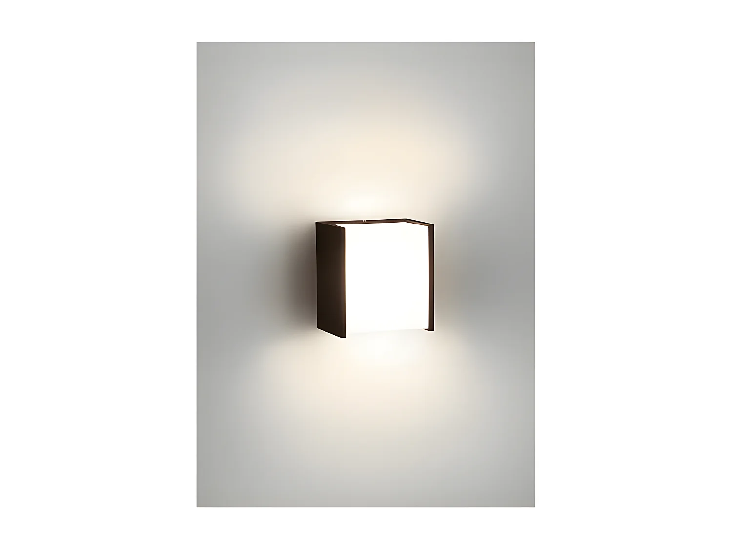 Applique da Parete LED Per Esterni 3W Macaw Nero