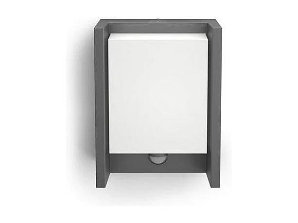 Applique Murale LED Extérieure  Arbour 6W avec détecteur de Mouvement Anthracite
