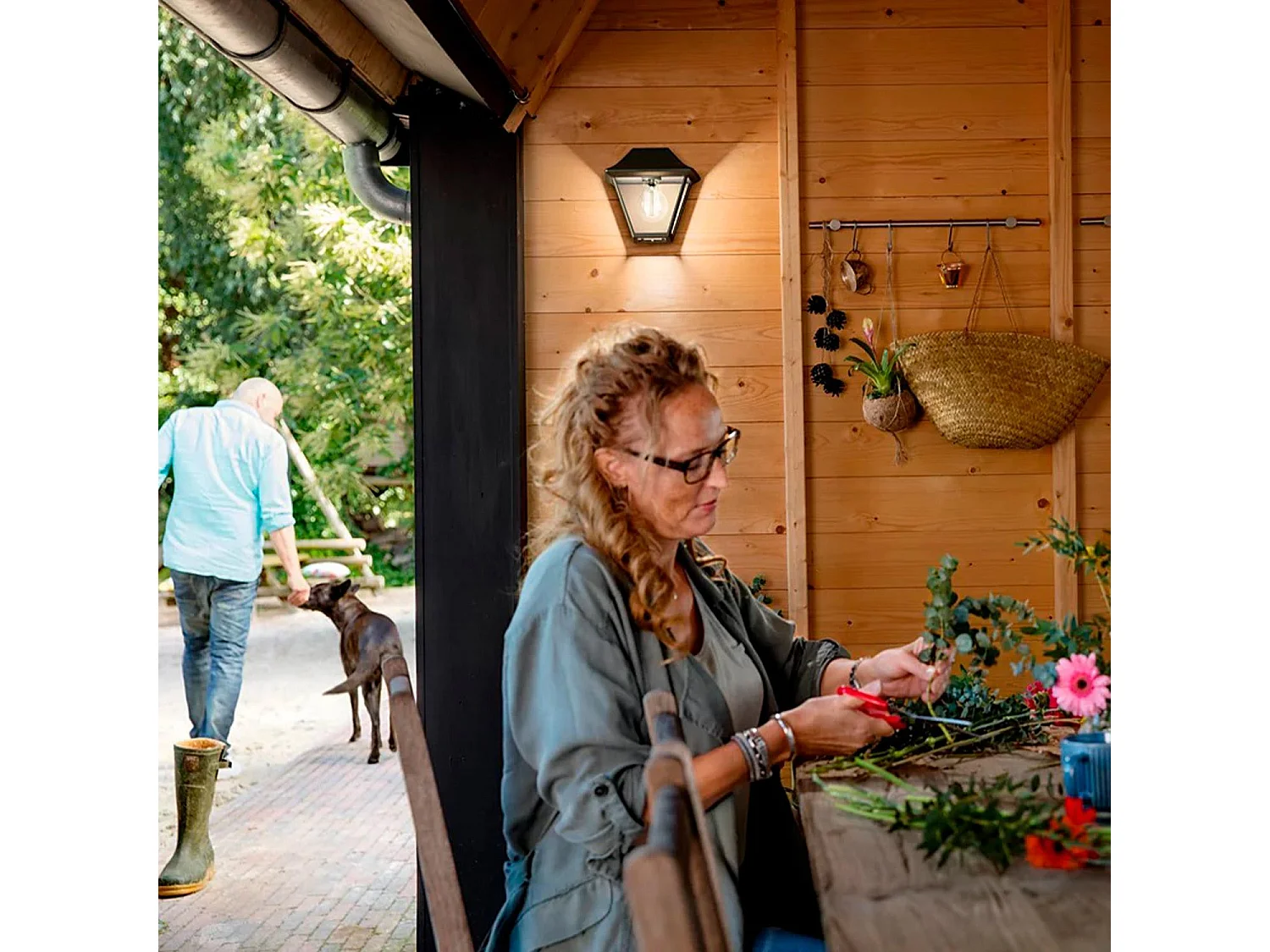 Applique Murale Extérieure  Alpenglow Noir