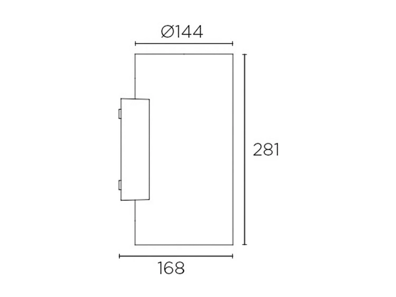 Applique Murale LED Cosmos Fixture Double Face 31W Gris Urbain LEDS-C4 05-9957-Z5-CM Gris Blanc Neutre 4000K