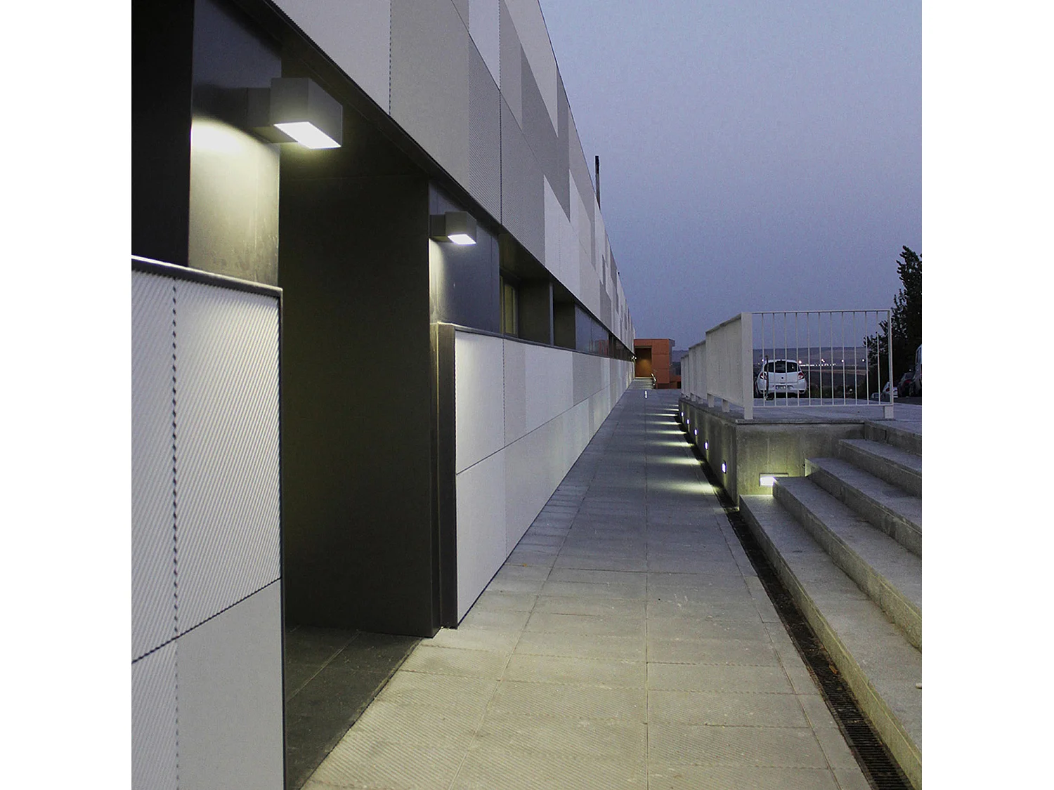 Applique LED Extérieure Afrodita 11.5W IP65 LEDS-C4 05-9912-34-CL Blanc  2700K - 3200K