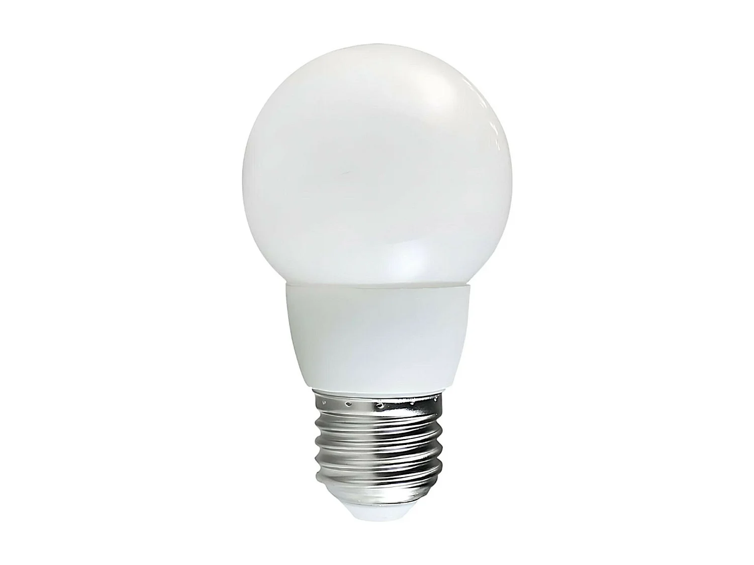 Lampadina CFL a basso consumo Mini Globe E27 8W 360lm 2700K Economiklas