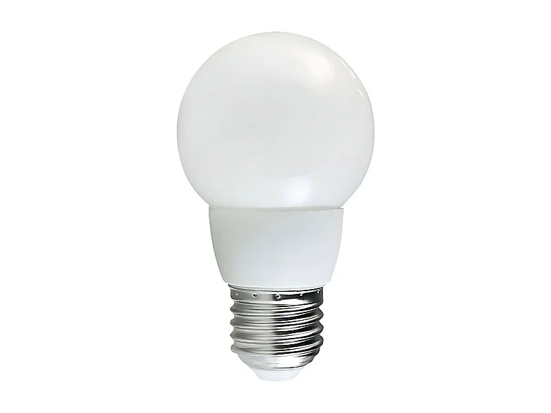 Lampadina CFL a basso consumo Mini Globe E27 8W 360lm 2700K Economiklas