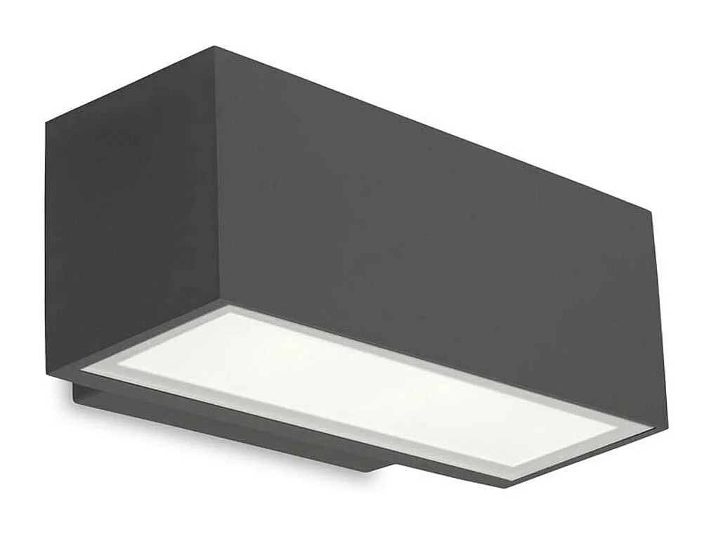 Applique LED Afrodita 11,5W IP65 LEDS-C4 05-9912-Z5-CM Gris Blanc Neutre 4000K