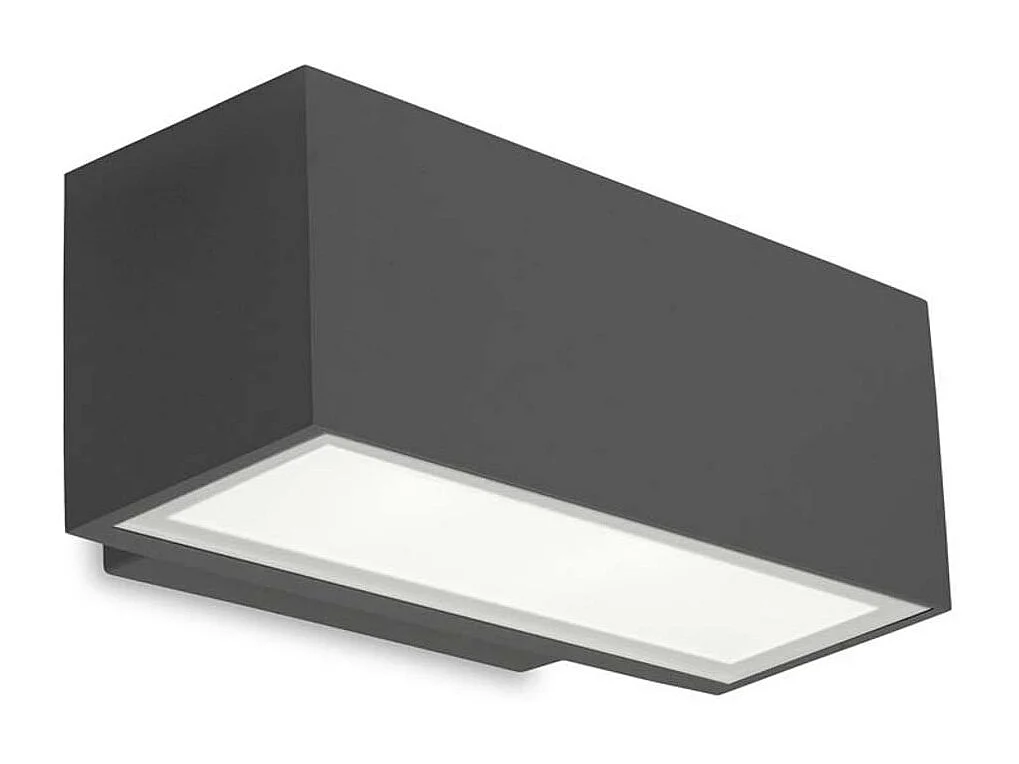 Applique LED Afrodita 11,5W IP65 LEDS-C4 05-9912-Z5-CM Gris Blanc Neutre 4000K