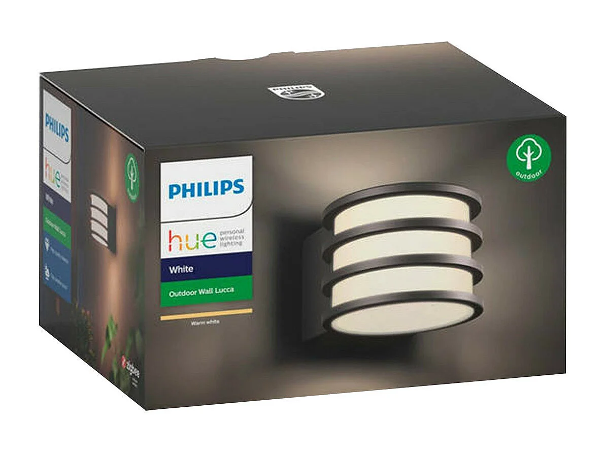 Applique da Parete LED White Lucca 9W Hue Bianco Caldo 2700K