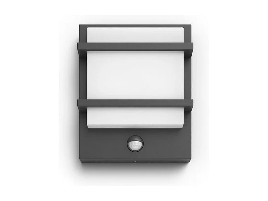 Applique da Parete LED Per Esterni con Sensore di Movimento 12W Petronia Nero