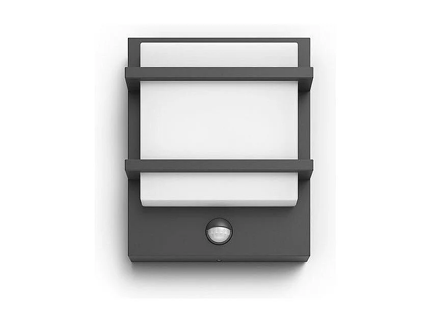 Applique da Parete LED Per Esterni con Sensore di Movimento 12W Petronia Nero