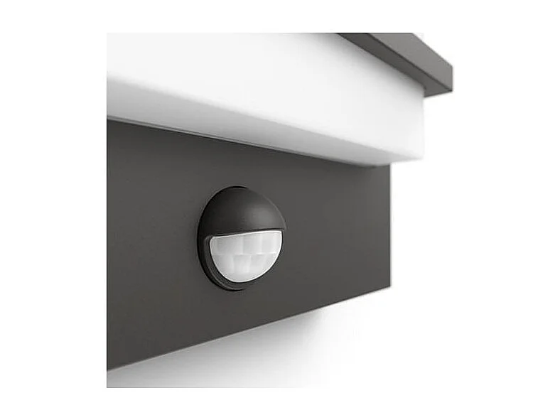 Applique da Parete LED Per Esterni con Sensore di Movimento 12W Petronia Nero