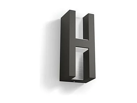 Applique da Parete LED 2x4.5W Per Esterni Doppia Luce Regolabile Shadow Antracite