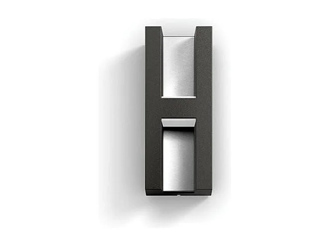 Applique Murale LED Extérieure  Shadow 2x4.5W Double Éclairage Dimmable Anthracite