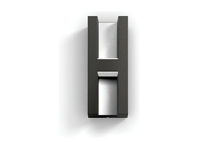 Applique Murale LED Extérieure  Shadow 2x4.5W Double Éclairage Dimmable Anthracite