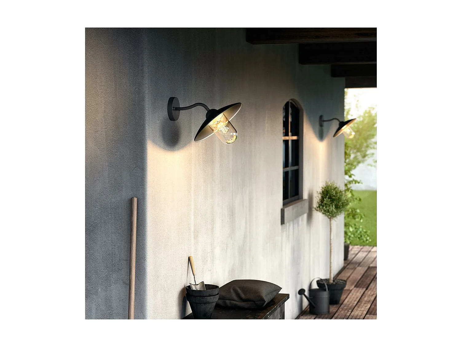 Lampe Murale  Hammock Noir