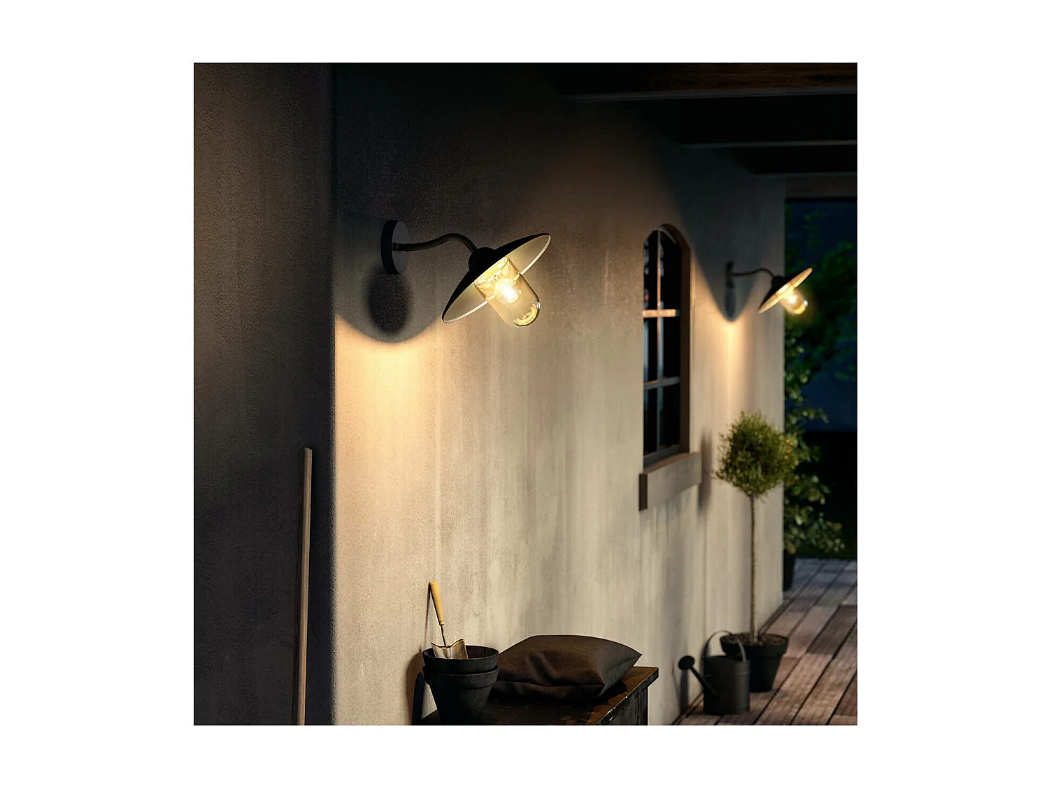 Lampe Murale  Hammock Noir