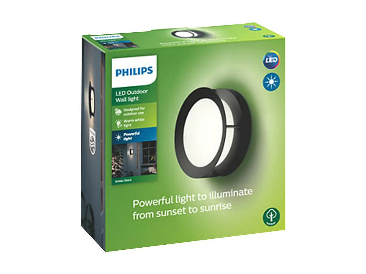 TechBrey Aplique de Pared LED 12W PHILIPS Actea