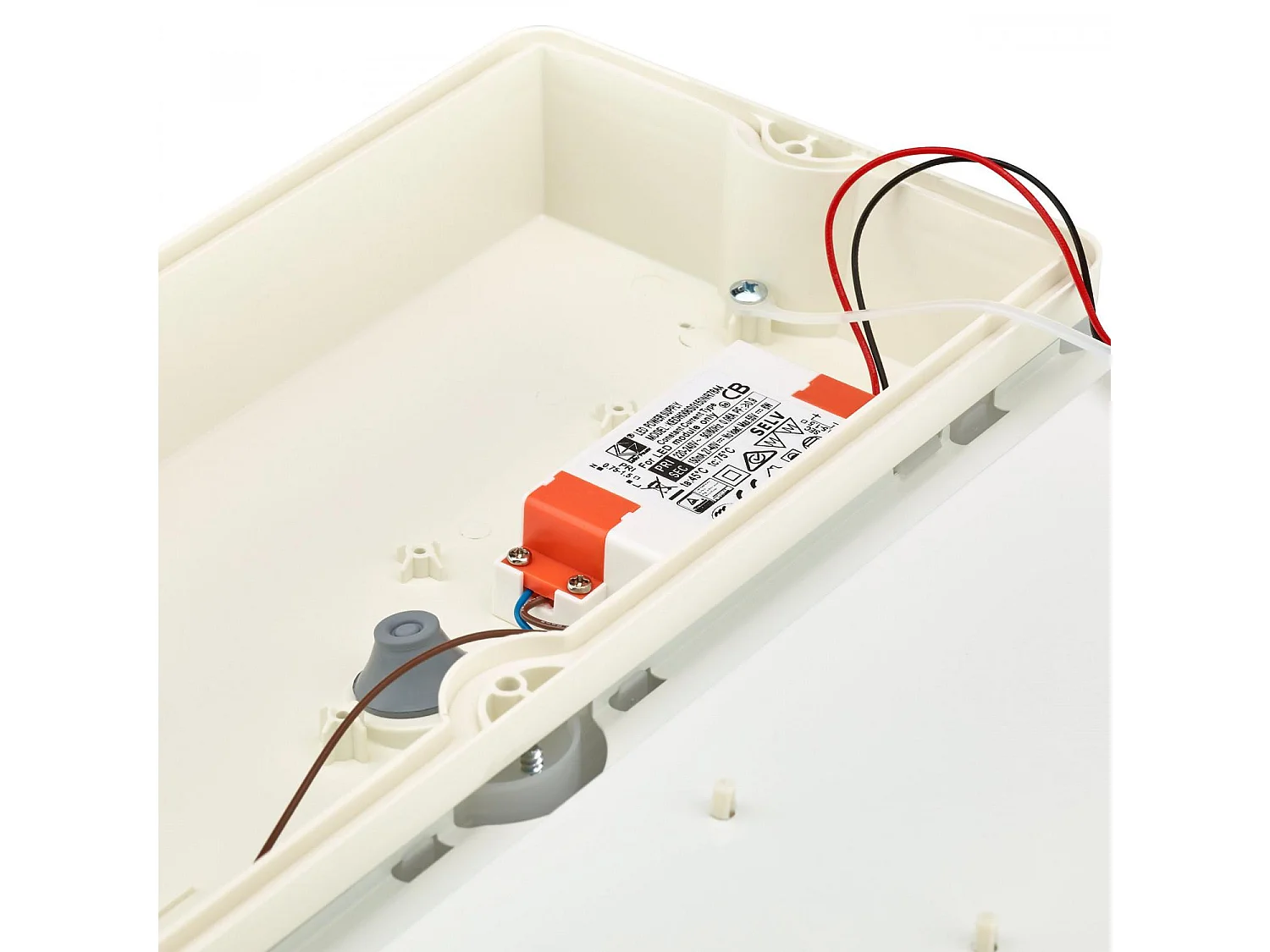 Applique da Parete LED 6W IP65 Rettangolare Ledinaire WL055V Bianco