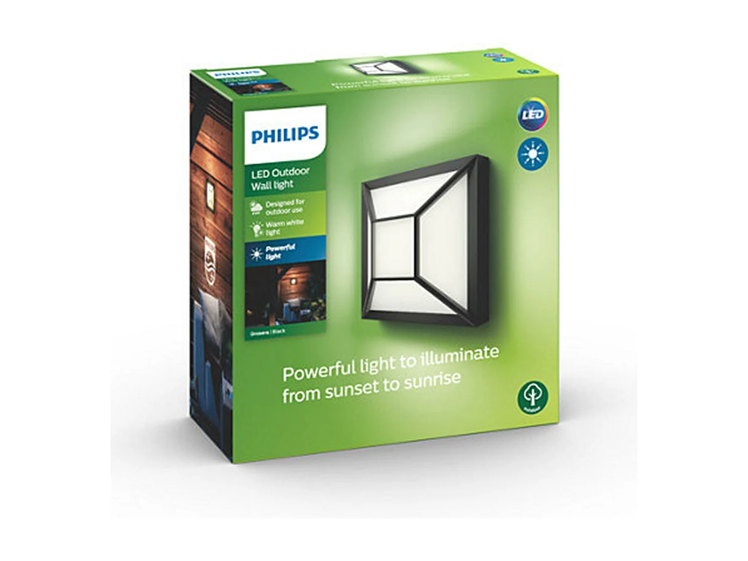 TechBrey Aplique LED 12W PHILIPS Drosera