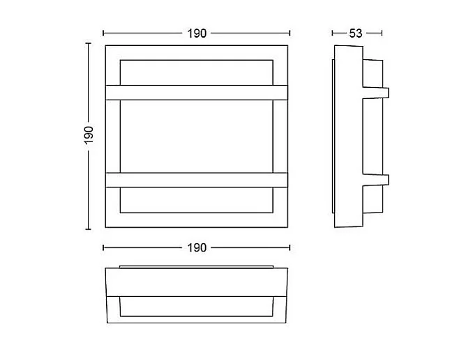 TechBrey Aplique de Pared LED 12W PHILIPS Petronia