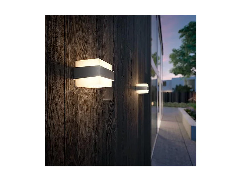 TechBrey Aplique de Pared Exterior PHILIPS Shovel