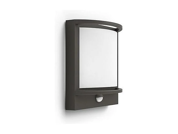 Applique Murale LED Extérieure  Samondra 12W avec détecteur de Mouvement Anthracite
