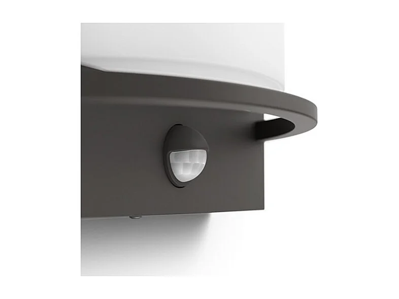 Applique Murale LED Extérieure  Samondra 12W avec détecteur de Mouvement Anthracite