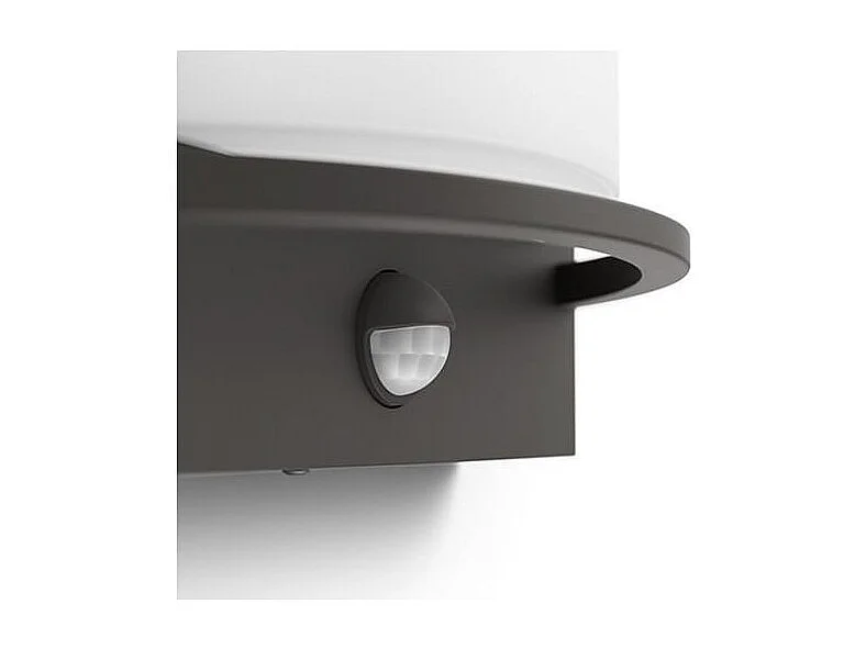 Applique Murale LED Extérieure  Samondra 12W avec détecteur de Mouvement Anthracite