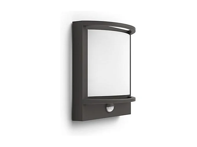 Applique da Parete LED Per Esterni con Sensore di Movimento 12W Samondra Antracite