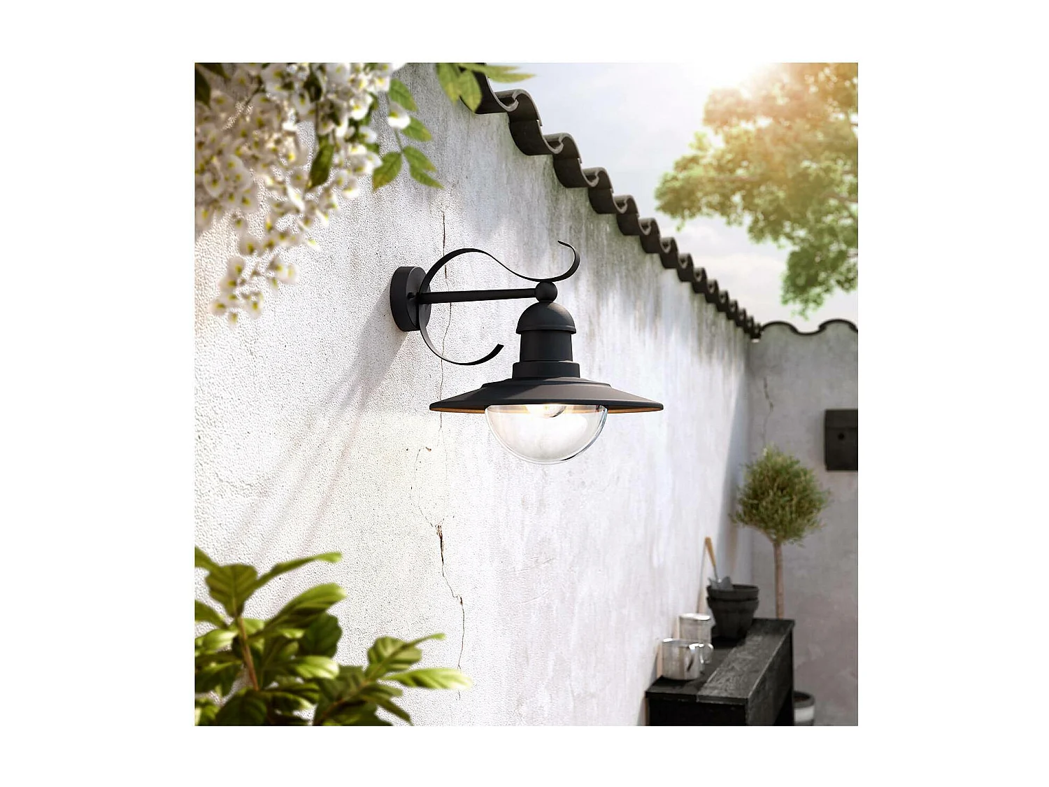 Lampe Murale  Topiary Noir