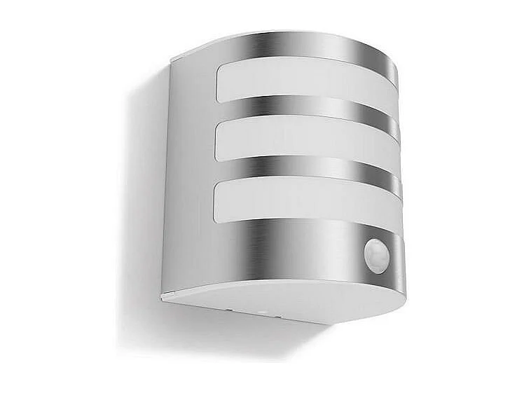 Applique Murale LED Extérieure  Calgary 3.5W avec détecteur de Mouvement Argent