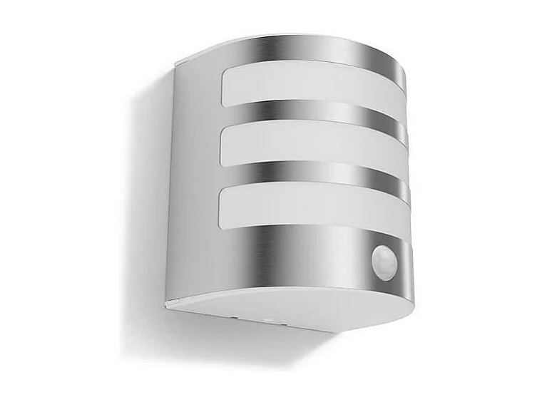 Applique Murale LED Extérieure  Calgary 3.5W avec détecteur de Mouvement Argent