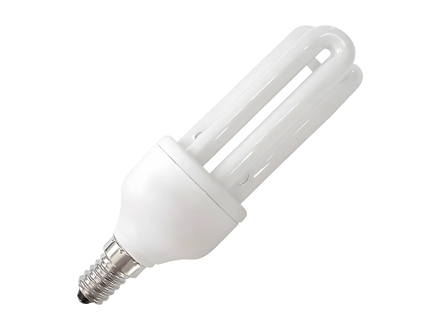 Confezione da 3 Lampadine CFL a basso consumo 3U E14 15W 825lm 2700K 7hSevenOn