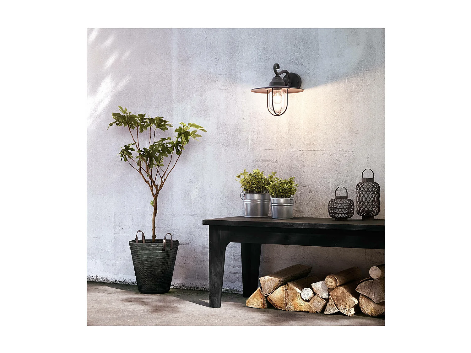 TechBrey Lámpara de Pared PHILIPS Pasture