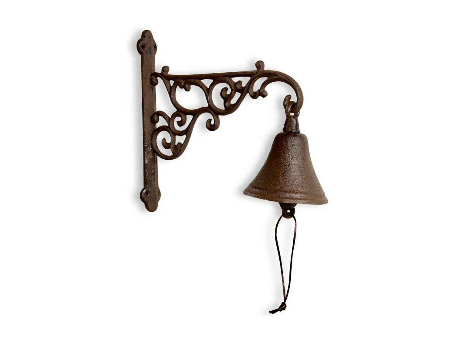 Cloche fonte Fonte Marron - Décoration d'Autrefois