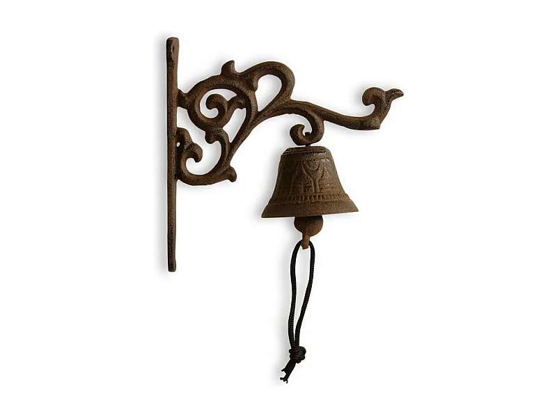 Cloche fonte Fonte Marron - Décoration d'Autrefois