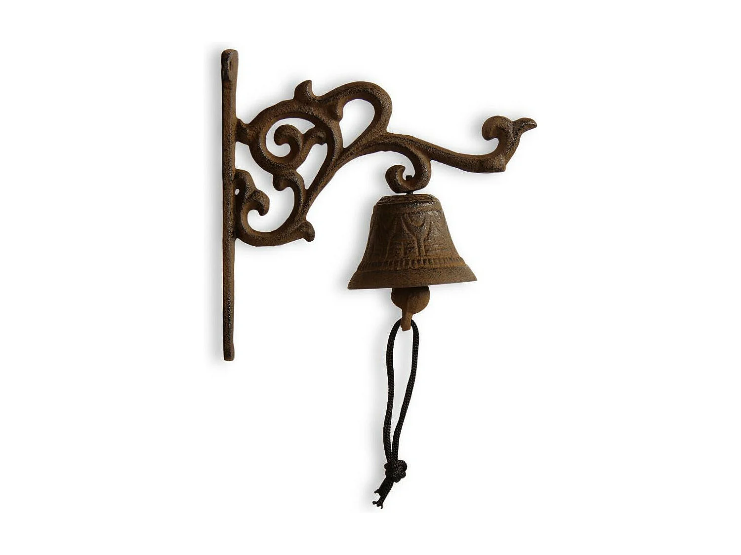 Cloche fonte Fonte Marron - Décoration d'Autrefois