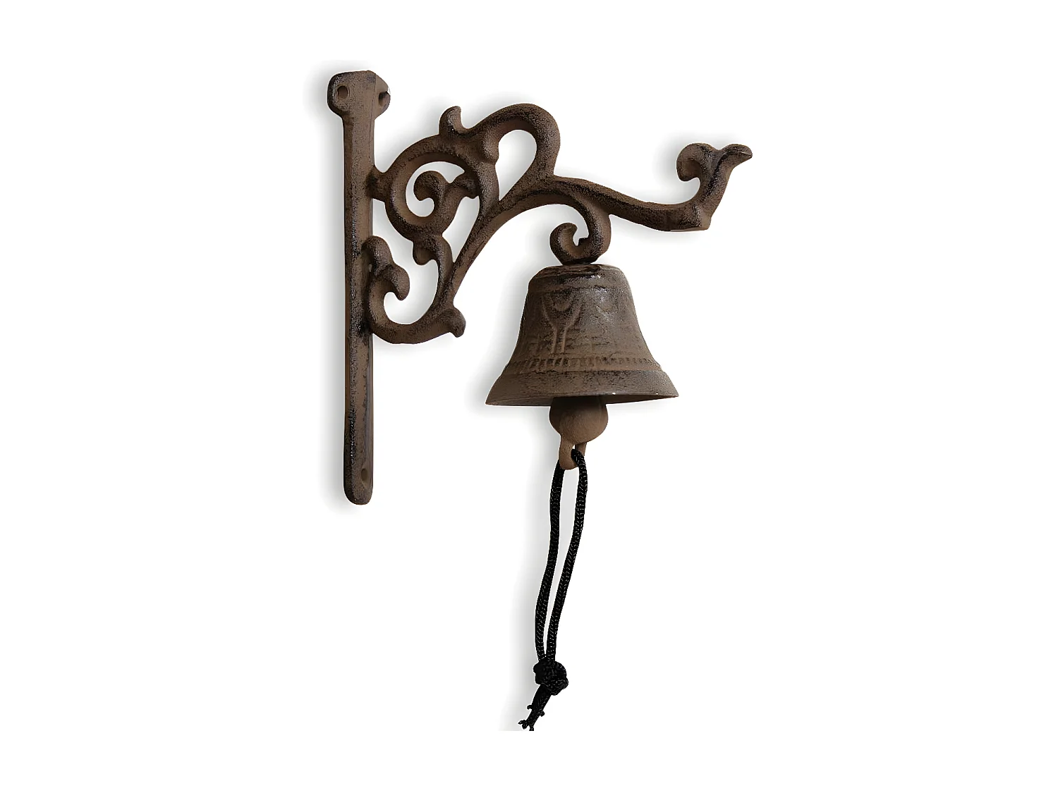 Cloche fonte Fonte Marron - Décoration d'Autrefois