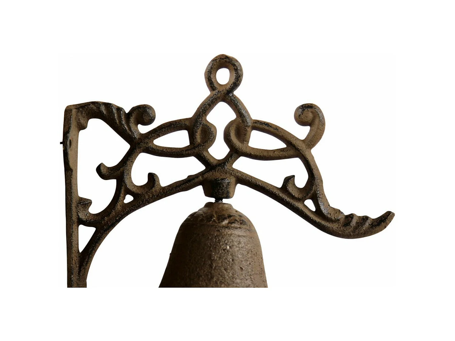 Cloche fonte Fonte Marron - Décoration d'Autrefois