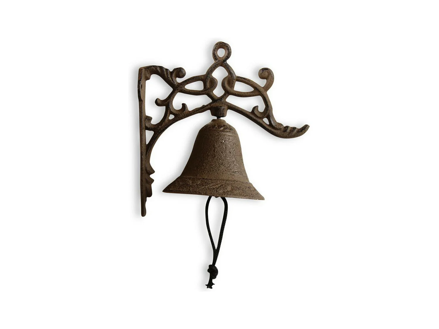 Cloche fonte Fonte Marron - Décoration d'Autrefois