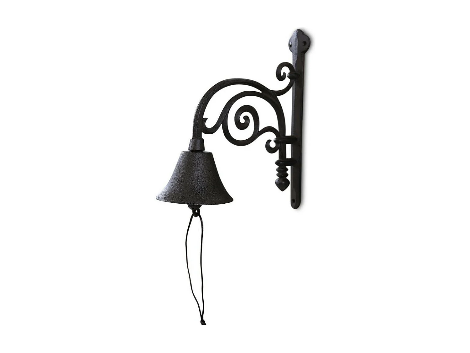 Cloche fonte Fonte Marron - Décoration d'Autrefois